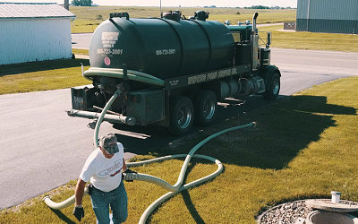 Cleaning Septic Tank